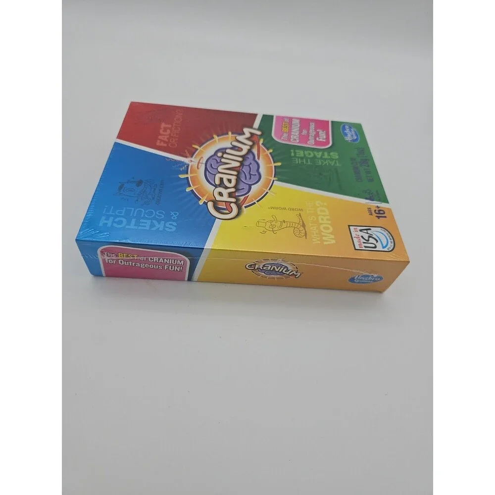 Hasbro Cranium Board Game A5225 400 Best Challenges Clay  New Sealed Box